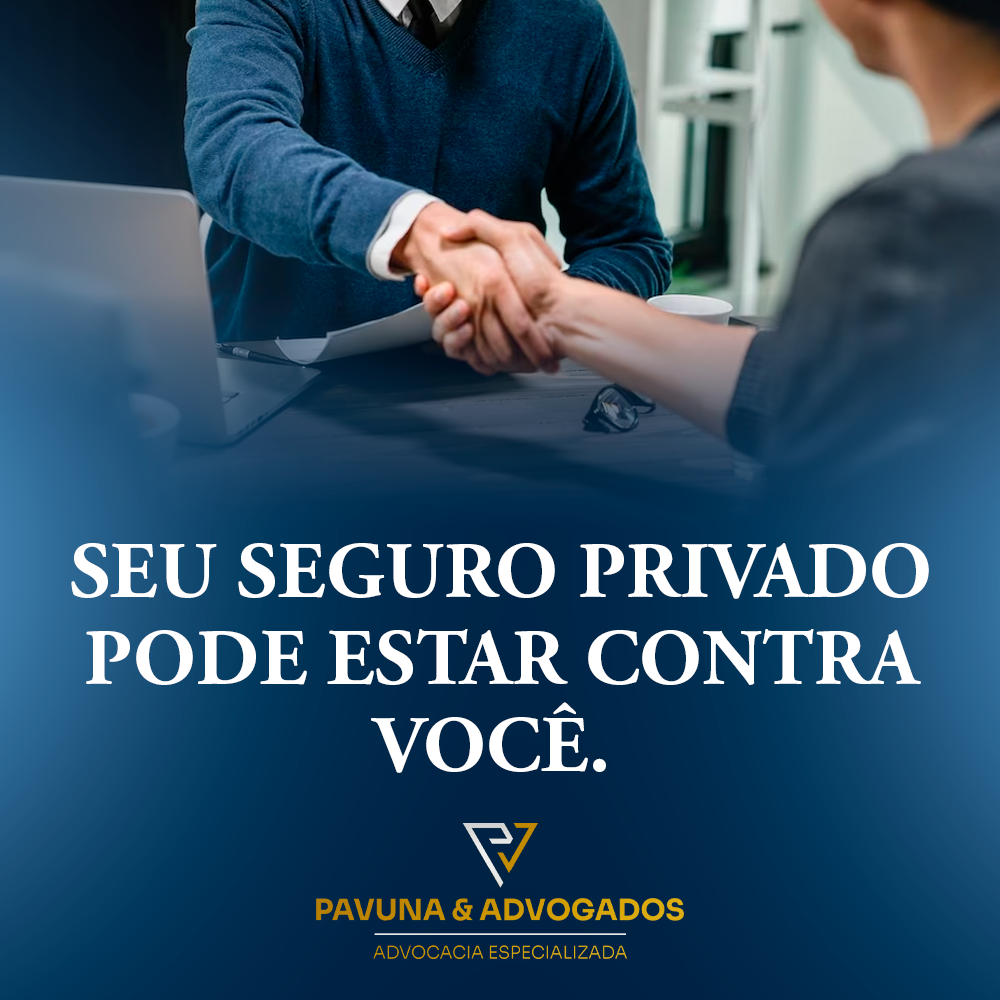 SEU SEGURO PRIVADO PODE ESTAR CONTRA VOCÊ.
